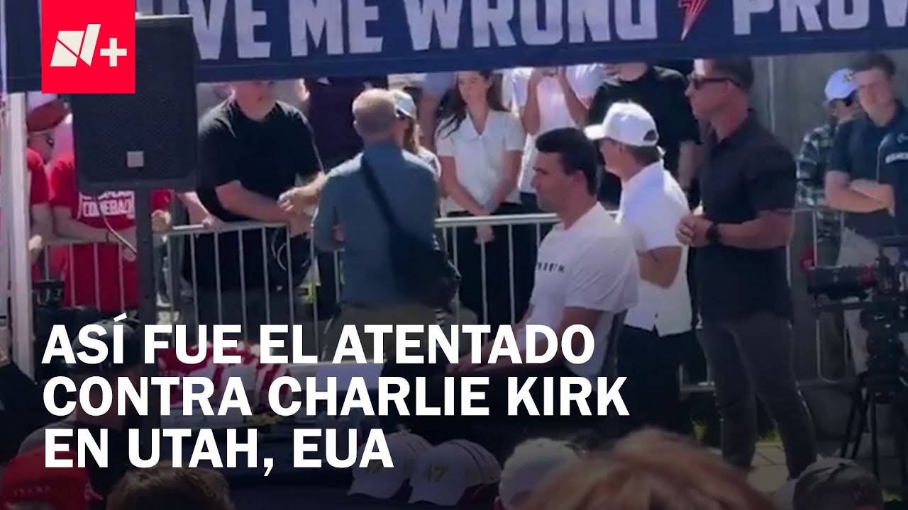 Asesinato de Charlie Kirk: Así fue el ataque al activista político y aliado de Trump - En Punto