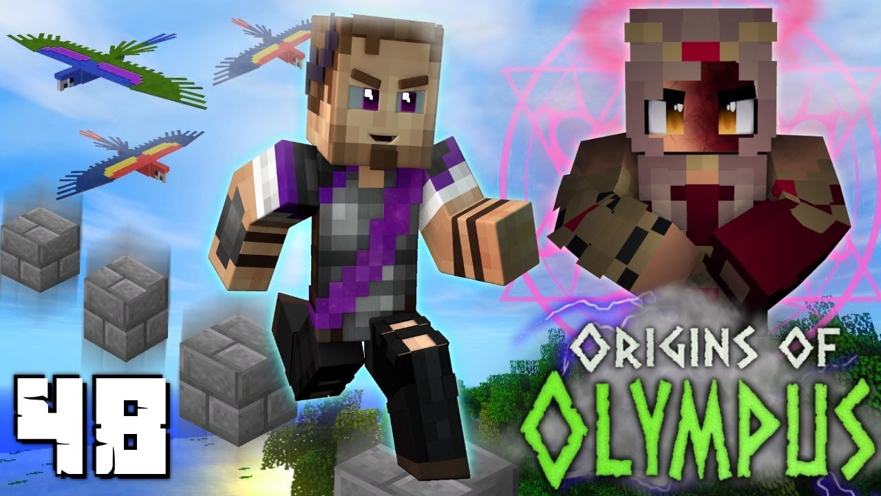 Origins of Olympus: RELENA'S ACCIDENT! (Percy Jackson Minecraft Roleplay SMP)