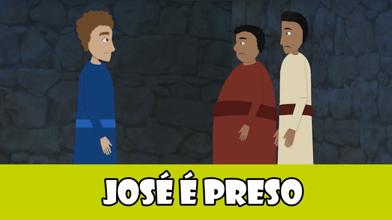 DESENHOS BÍBLICOS - JOSÉ É PRESO NO EGITO