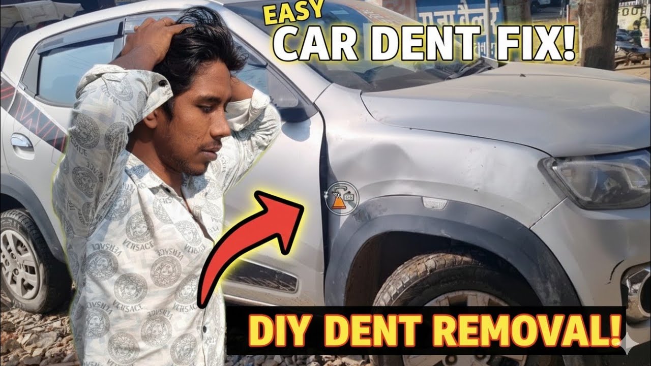Shoking Result | How To Remove Dent From car | Dry Denting