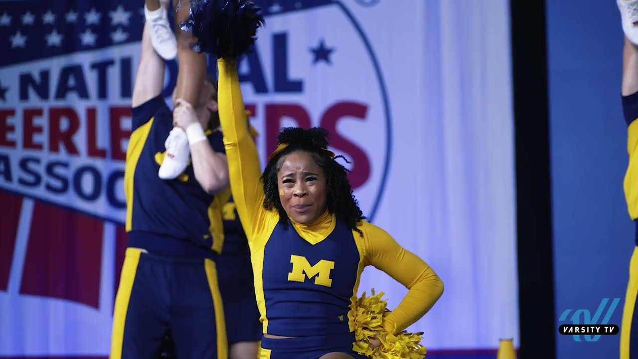 NCA College Nationals: The University of Michigan Takes On the Spirit Rally Division