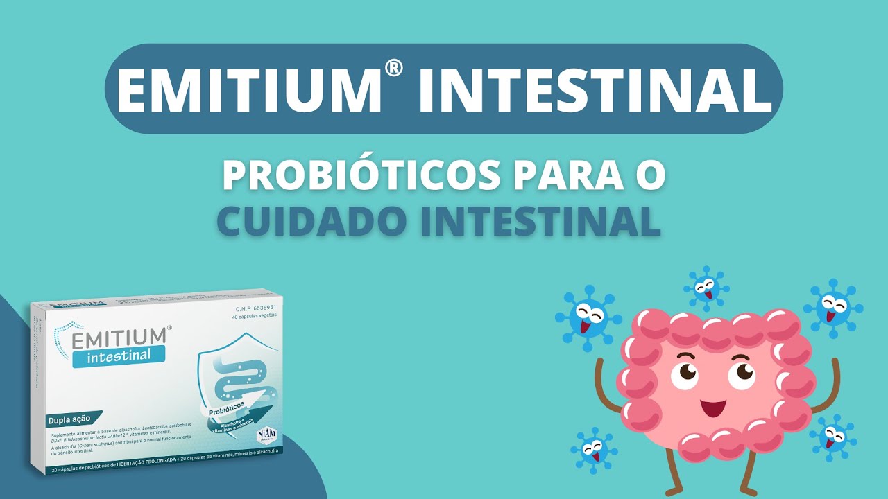 🦠 EMITIUM&reg; Intestinal, para os desconfortos digestivos