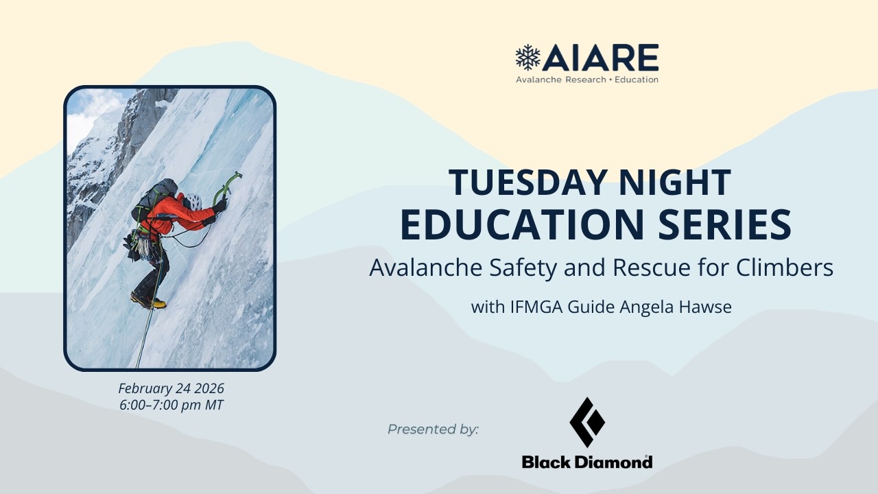 Avalanche Rescue & Safety for Climbers