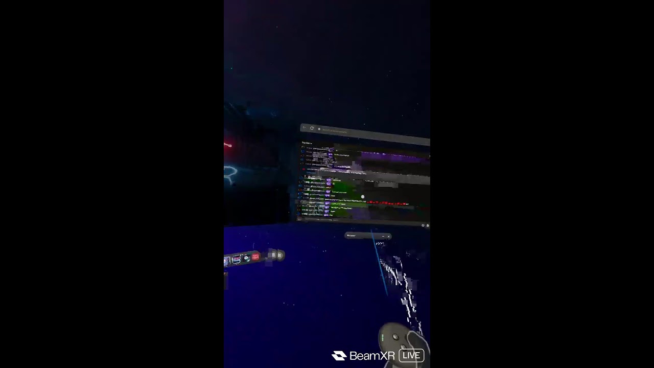 +Playing Beat Saber+