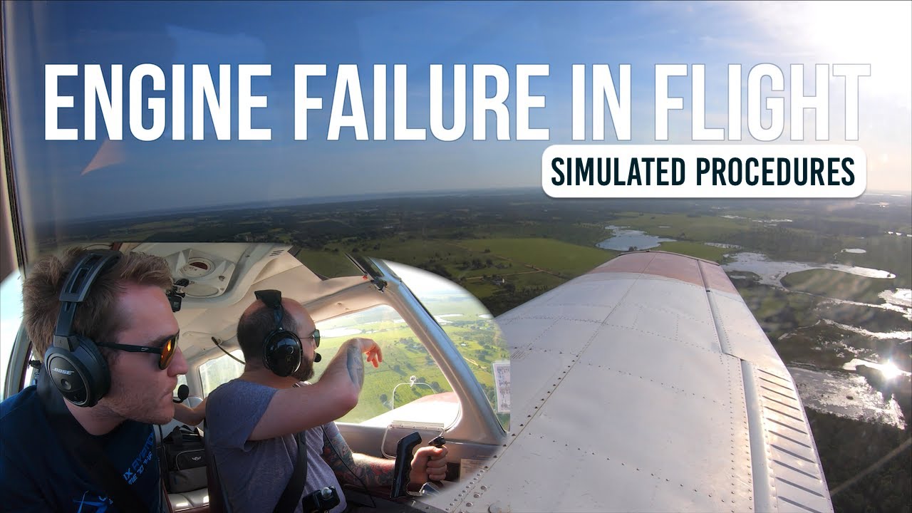 What Pilot's Do When An Aircraft Engine Fails..