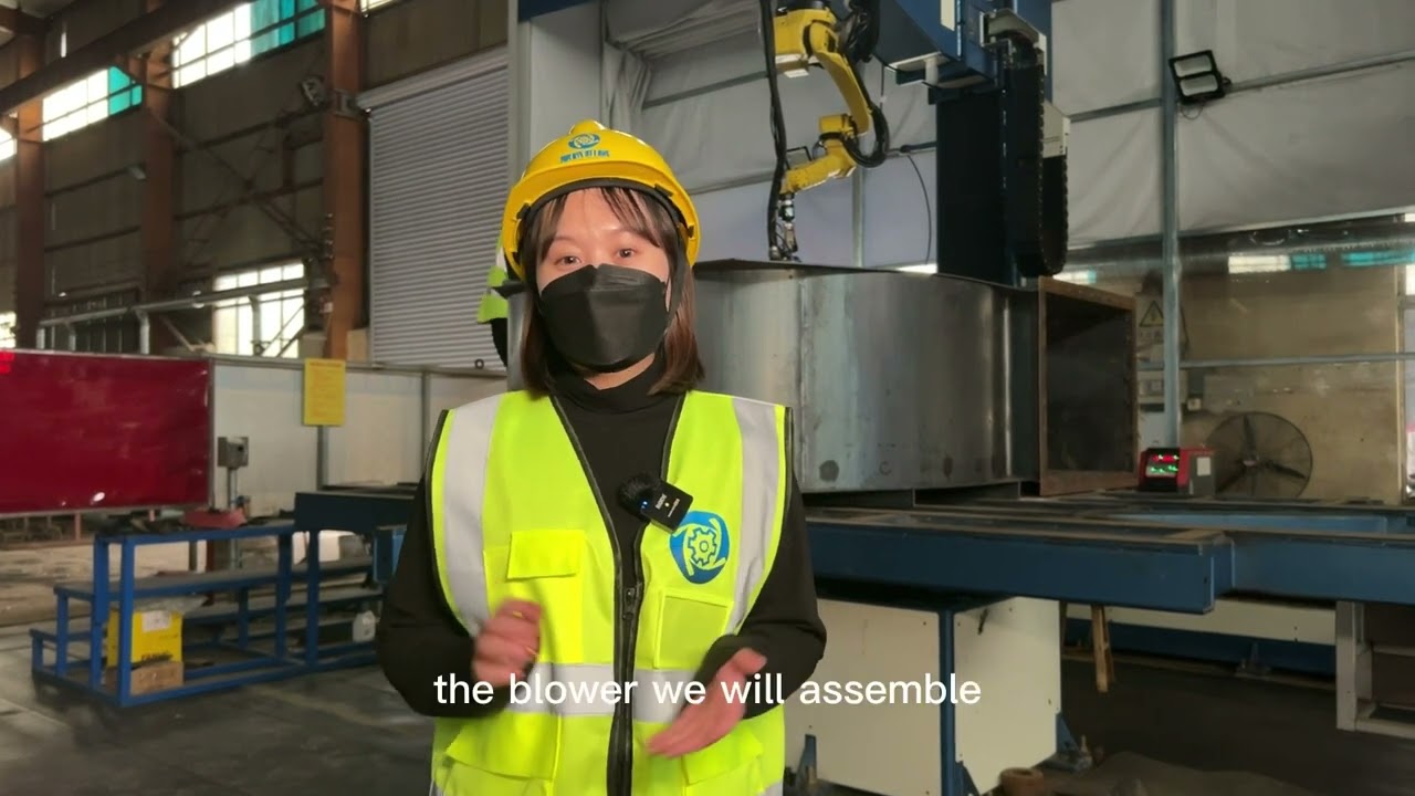 Pre assembly notice of industrial centrifugal fans Why does Dingxian Machinery make assembly videos