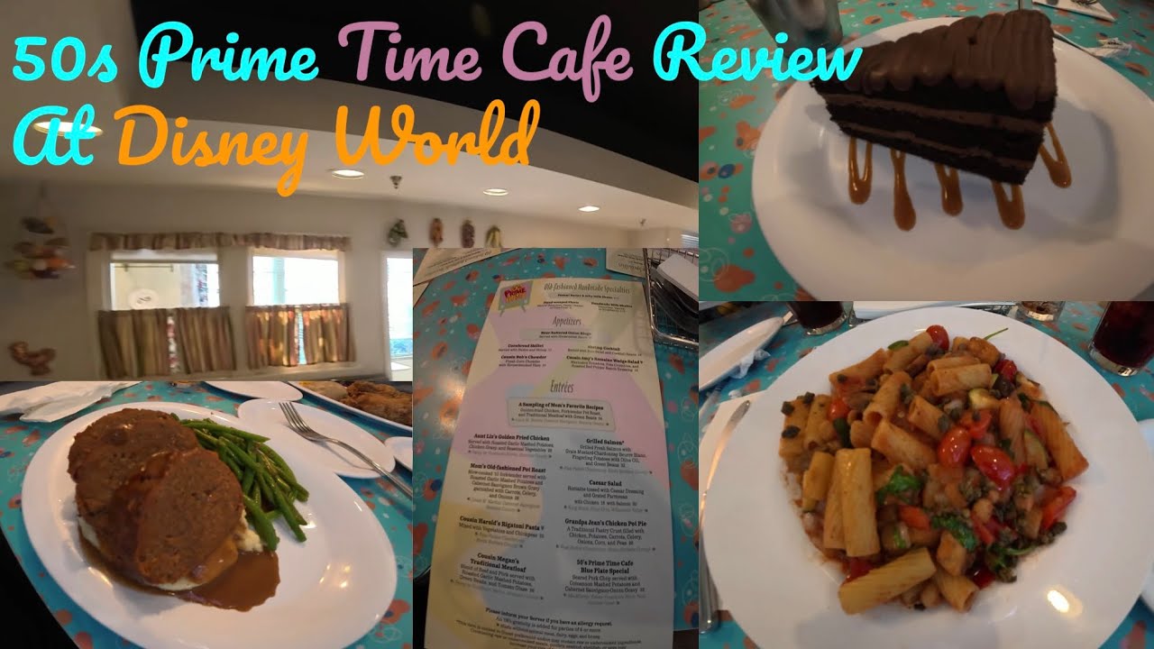 50s Prime Time Cafe Review at Disney World’s Hollywood Studios!