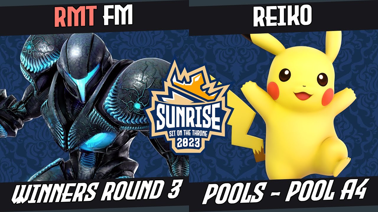 Sunrise 2023 - SSBU Singles | Winners Round 3 : fm (Wii Fit, Dark Samus) vs Reiko (Pikachu)