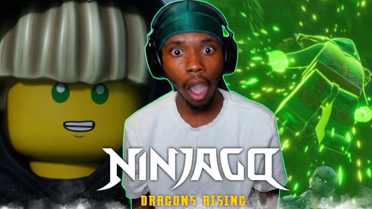 YOUNG LLOYD IS BACK??? WTF!!! NINJAGO DRAGONS RISING SEASON 4 Story Trailer Reaction/Thoughts