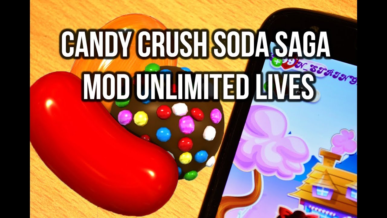 Candy Crush Soda Saga Mod APK Unlimited Lives 2015