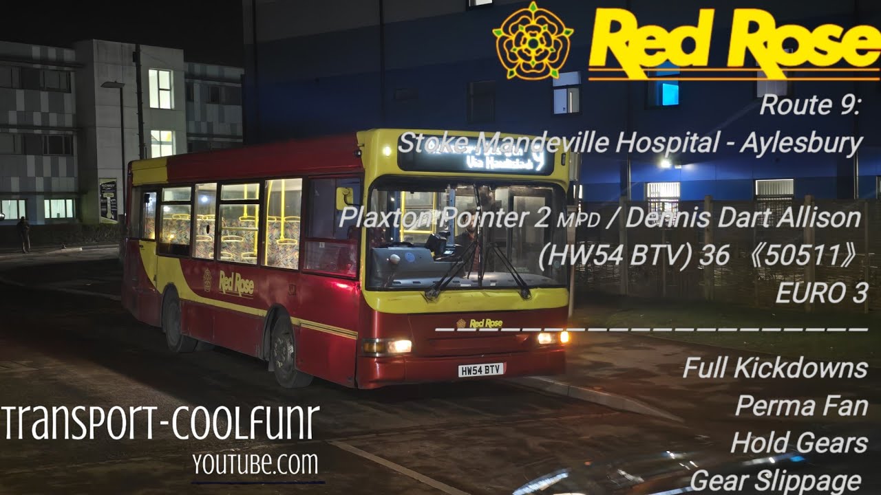 HOLD GEARS, Dennis Dart Gets sent with Gear Slippage and Full Kickdown! Red Rose LTD
