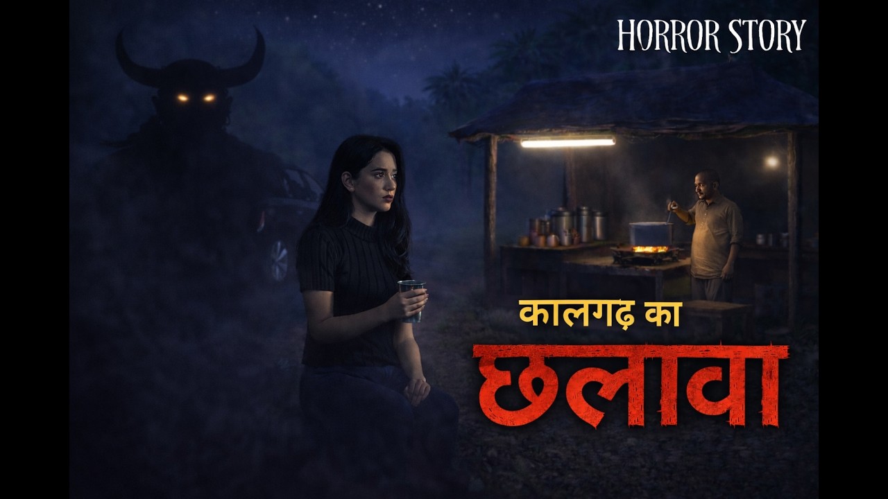 रक्तबिज का छलावा 👹🔥 | Scary Crocodile Horror Story | Hindi Horror Animation Stories | 