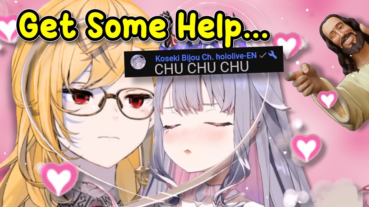 Bijou Kiss Kaela In front Of Jesus & Got Exposed 😳【Hololive】