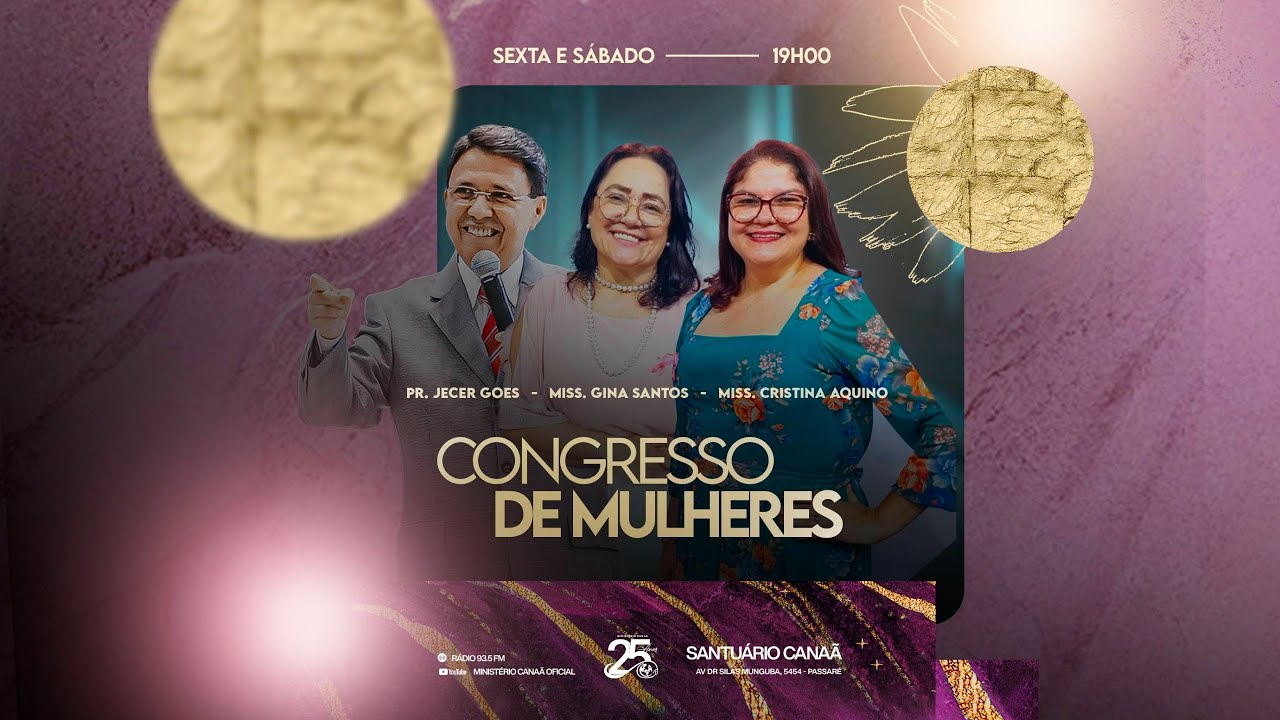 2° DIA DE CONGRESSO DE MULHERES - 08/11/2025