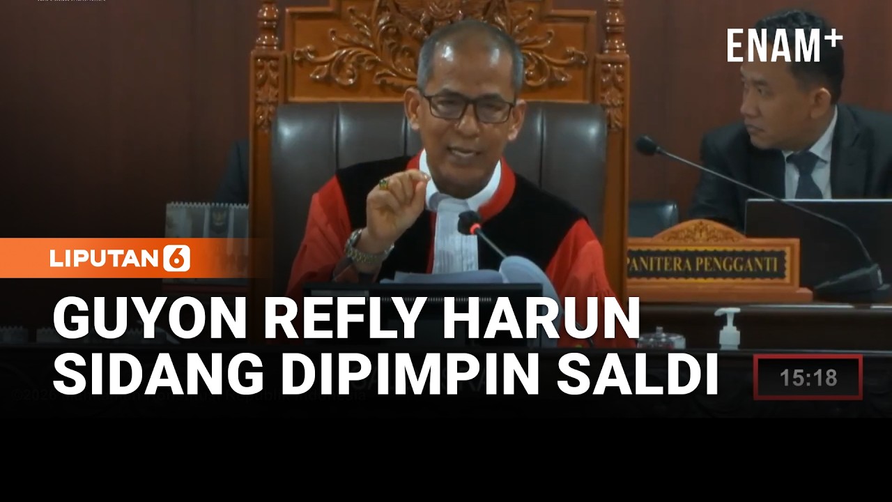 Guyon Refly Harun Kuasa Roy Suryo Dkk Sidang di MK Dipimpin Saldi Isra: Ribet Kita | Liputan6