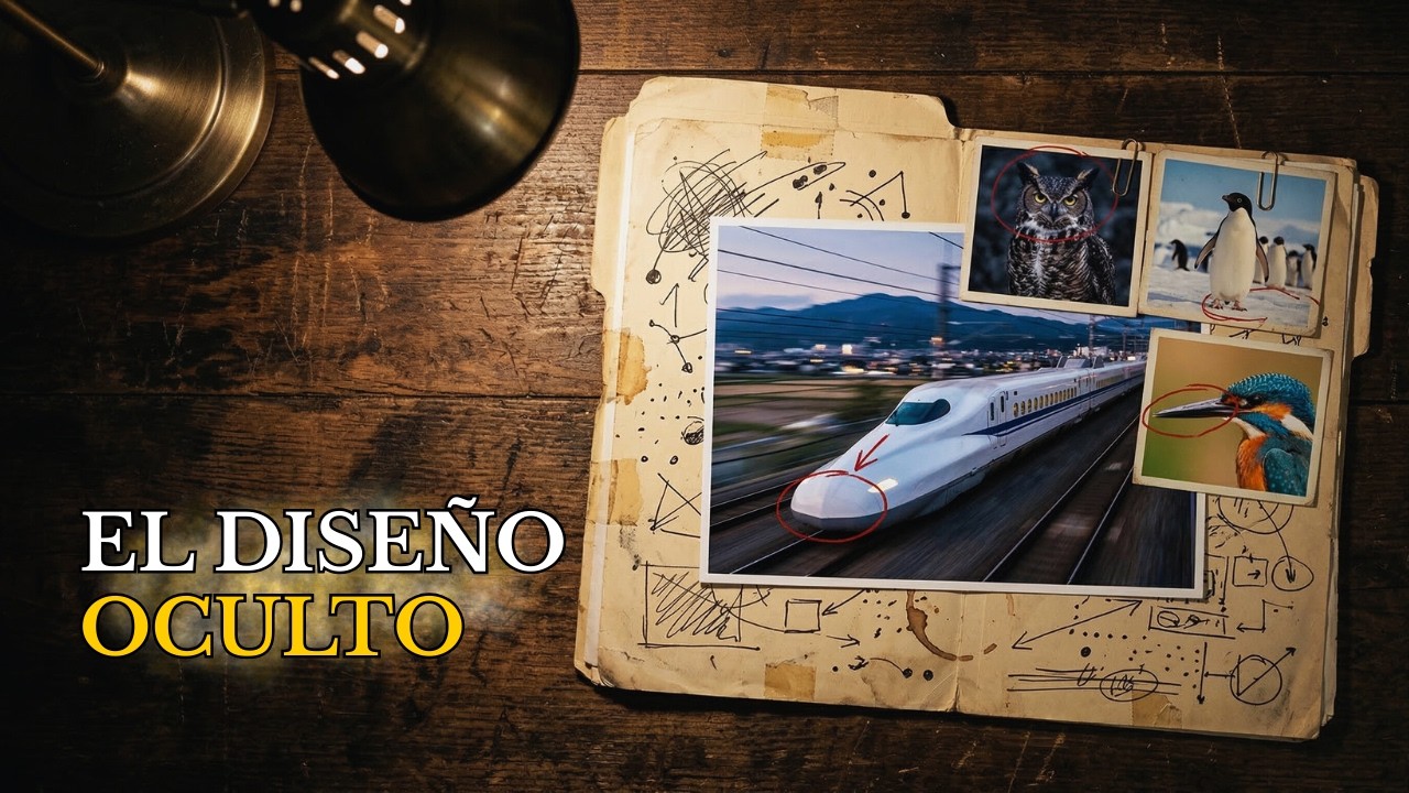 Cómo un ave de 35g y un pingüino rediseñaron la aerodinámica del tren japonés