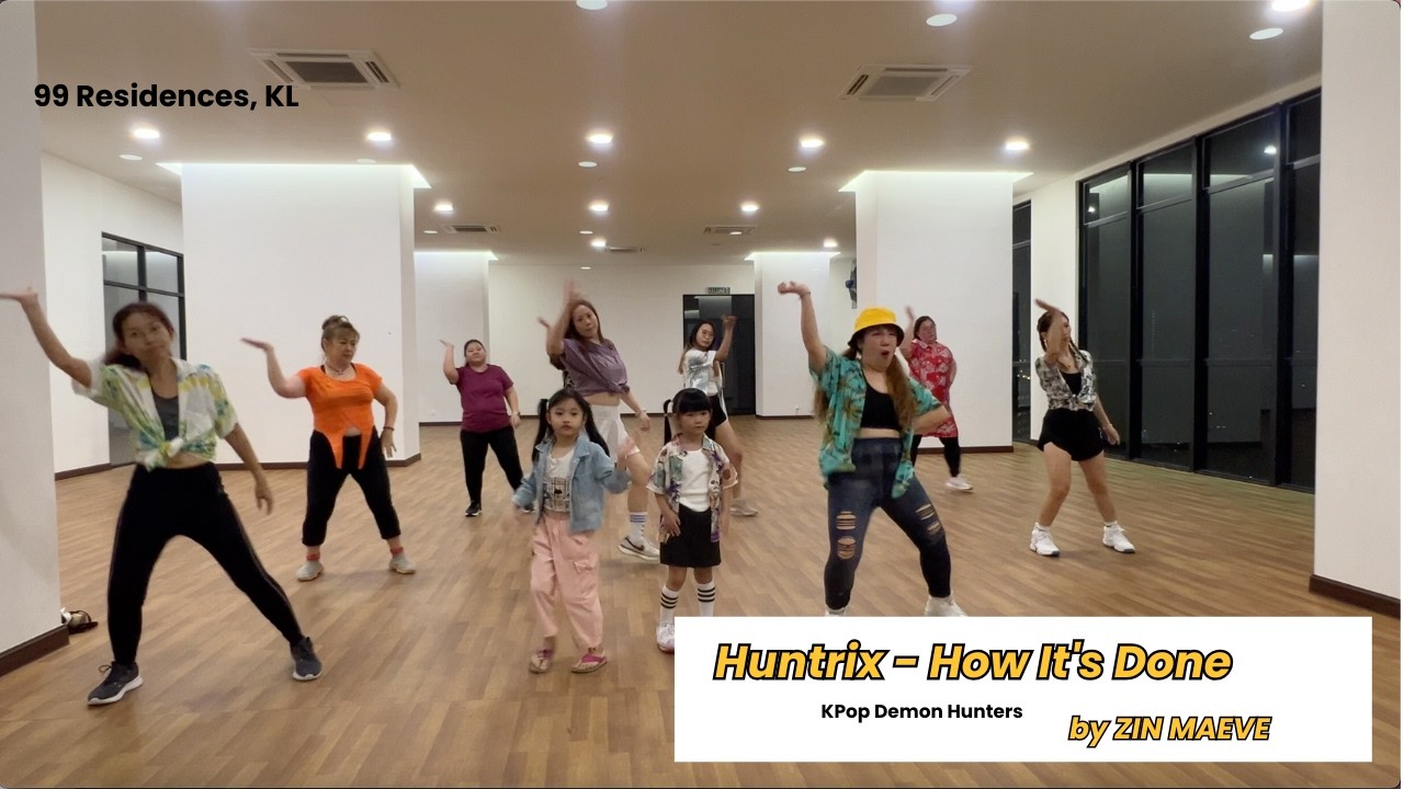 Huntrix -  How It's Done (KPop Demon Hunters) by ZIN MAEVE #kpop #demonhunters #dance