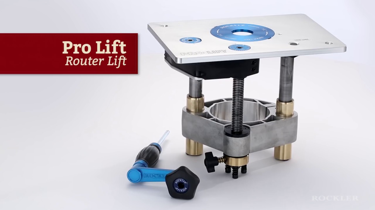 Rockler Pro Lift Router Lift