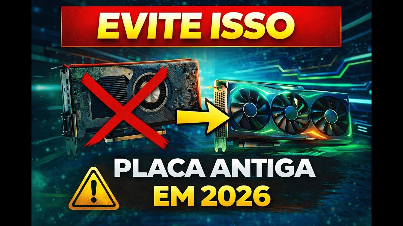 ⭐ O MAIOR ERRO ao comprar placa de vídeo em 2026 (evite isso!)