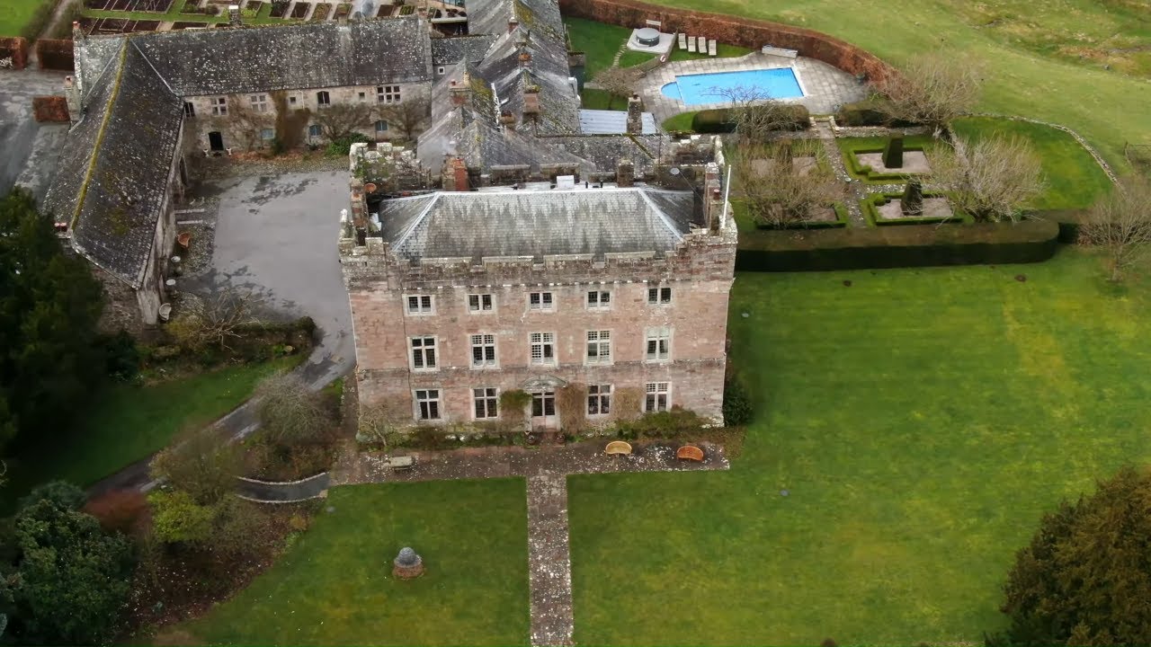 Beautiful views of Askham village Cumbria. 4K 1080p HD.