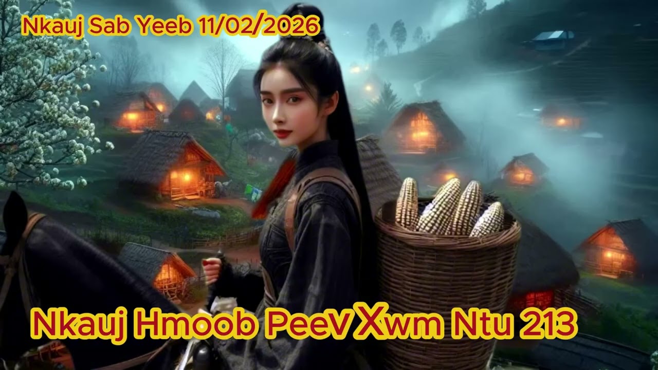 Nkauj Sab Yeeb Lub Paj Ncaj Ncee (Ntu 213) 11/02/2026