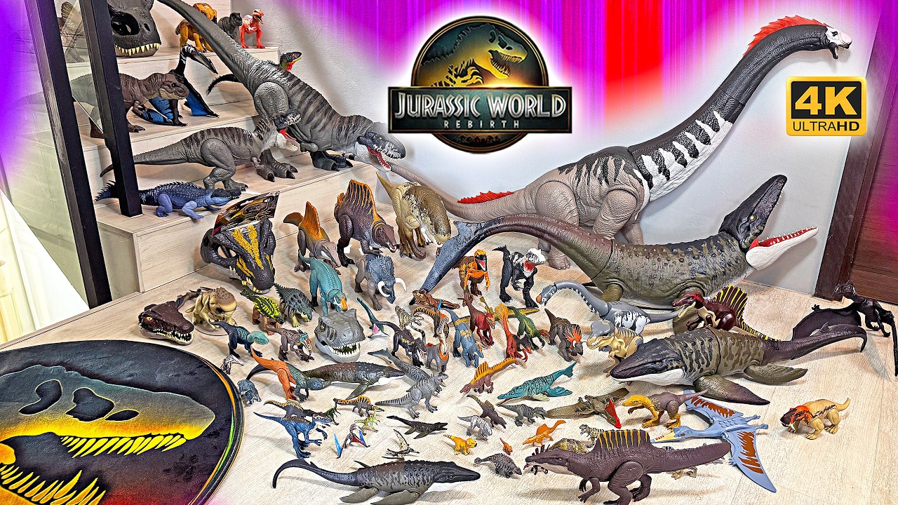 My Entire Jurassic World Rebirth Dinosaurs Collection &ndash; Epic Toy Showcase!