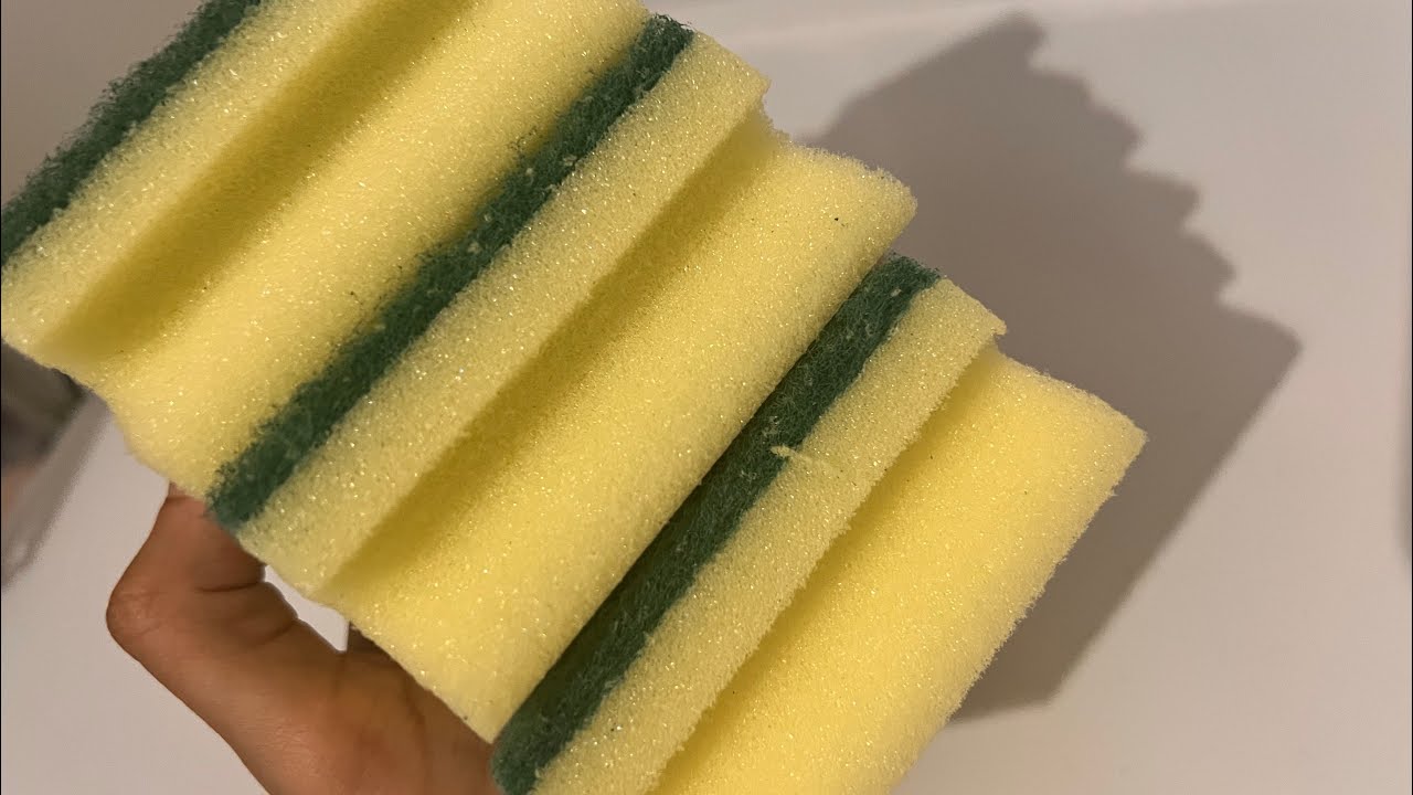 ASMR | Bulk Dry Kitchen Sponge Ripping 🧇