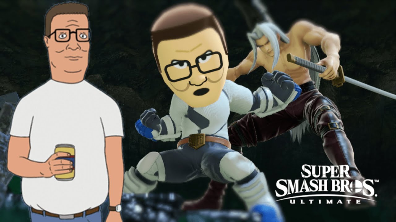 Hank Hill Brings The Pro Pain! - Smash Ultimate Mii Brawler Montage
