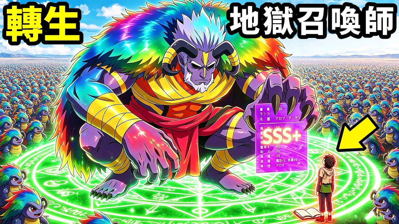 7月新番，轉生八星召喚師，對決最強魔神，精靈王力量覺醒，一口氣看完【地獄模式，極致遊戲玩家異世界無雙】第二季1~10集完整版，動漫解說，七月新番