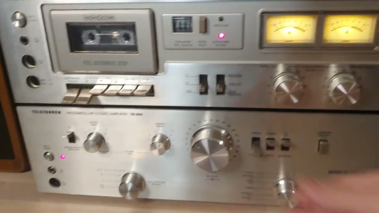 Винтажные деки Universum 7500 SL Telefunken TC-450 - Не занимался таким несколько десятков лет..