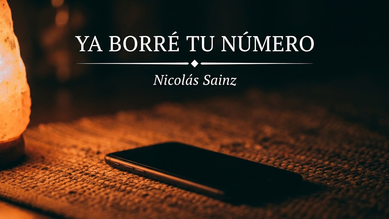 Ya borré tu numero del Celular - Nicolás Sainz | Cover -  Juan Ingaramo.