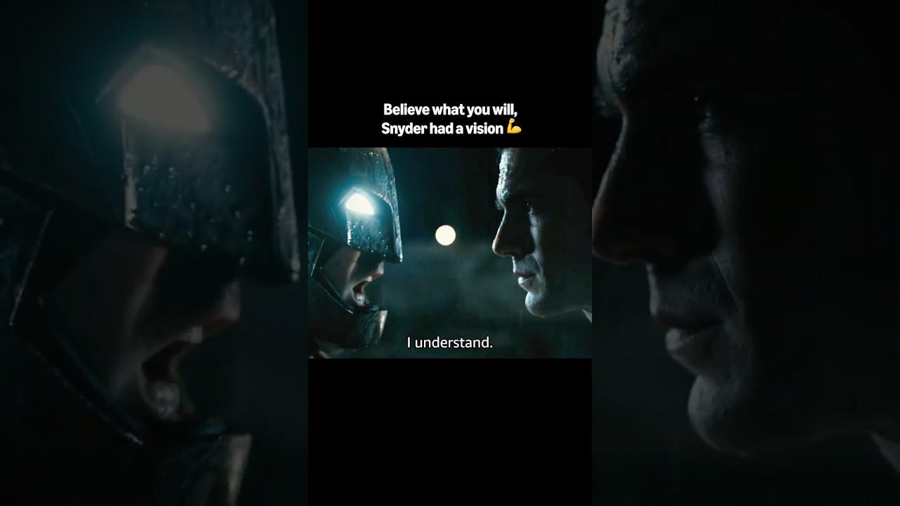 Credit to Snyder for delivering this fight as promised 👌#BatmanVSupermanDawnOfJustice #Shorts