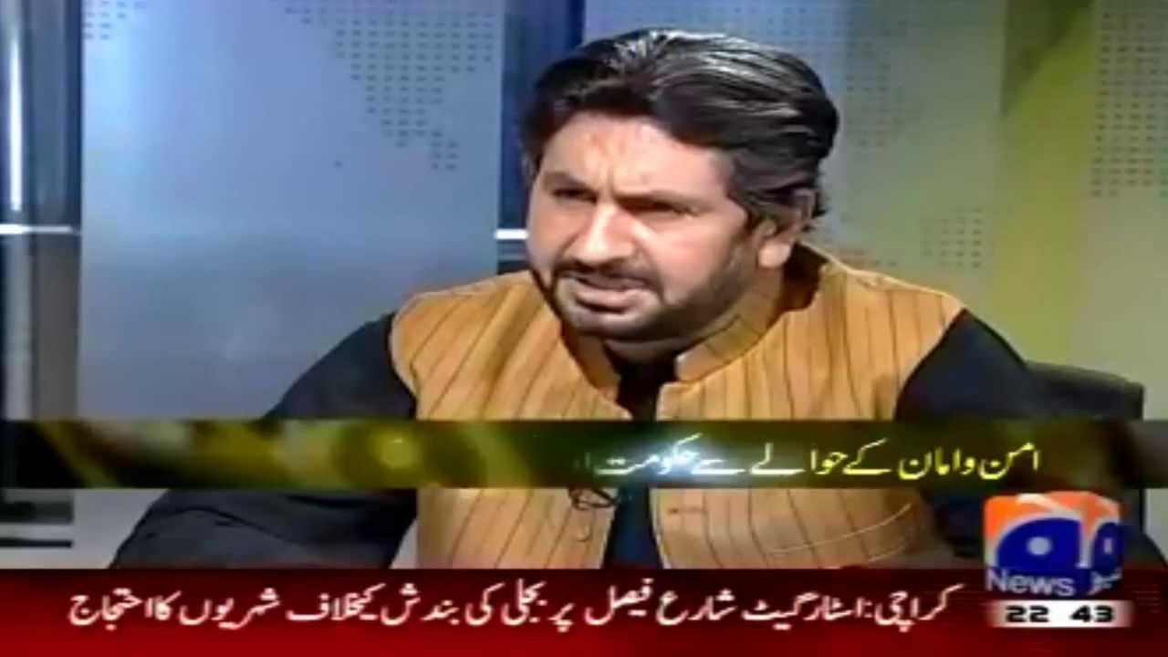 Saleem Safi Geo News Jirga With Mulana Fazal Rehman Full Talk Show HD03/Aug/2013