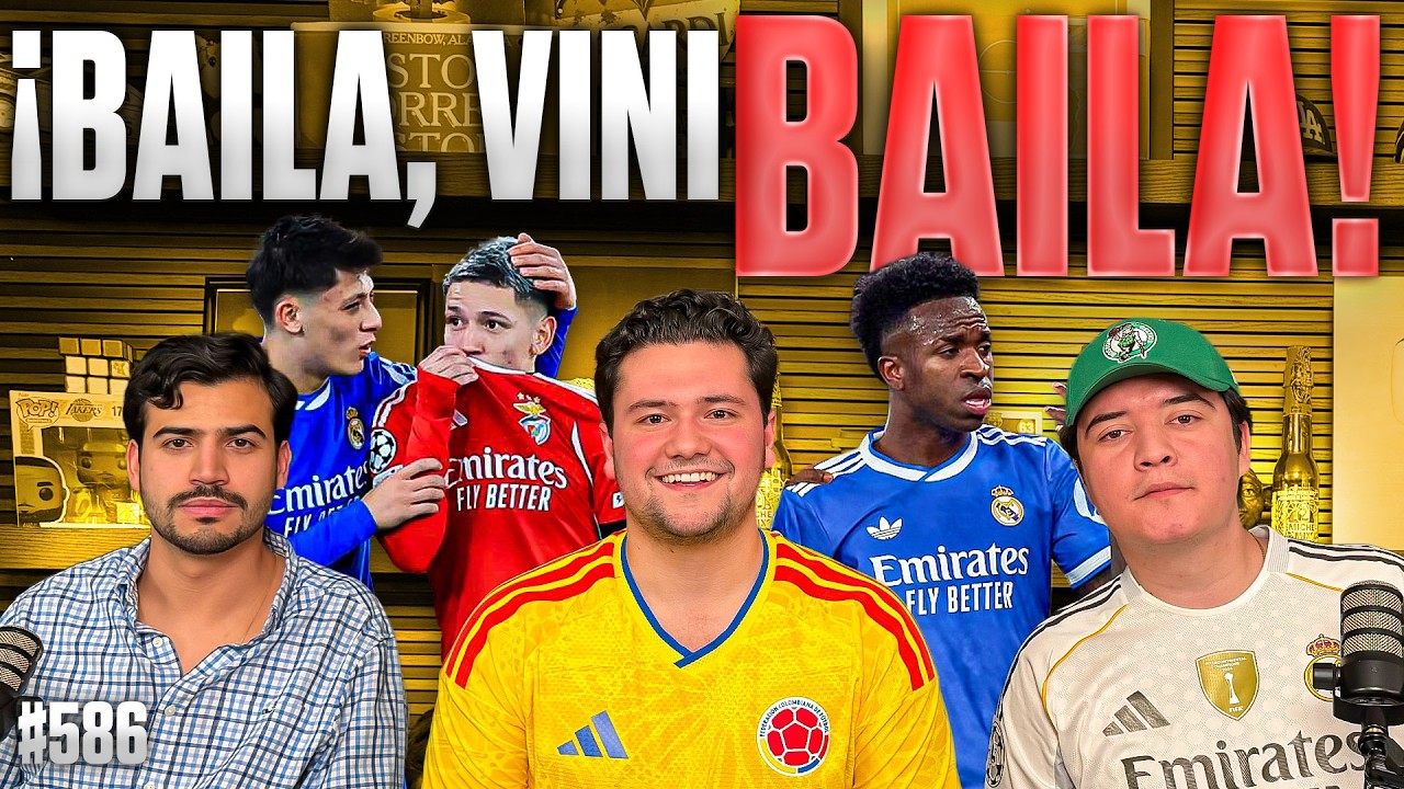PODCAST DE PADILLA #586 — ¡BAILA, VINI BAILA! // RACISMO DE PRESTIANNI en el REAL MADRID VS BENFICA