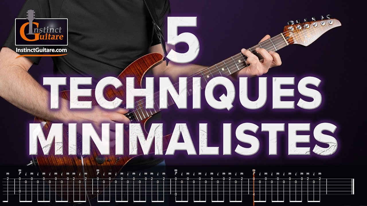 5 techniques minimalistes pour enrichir votre jeu de guitare
