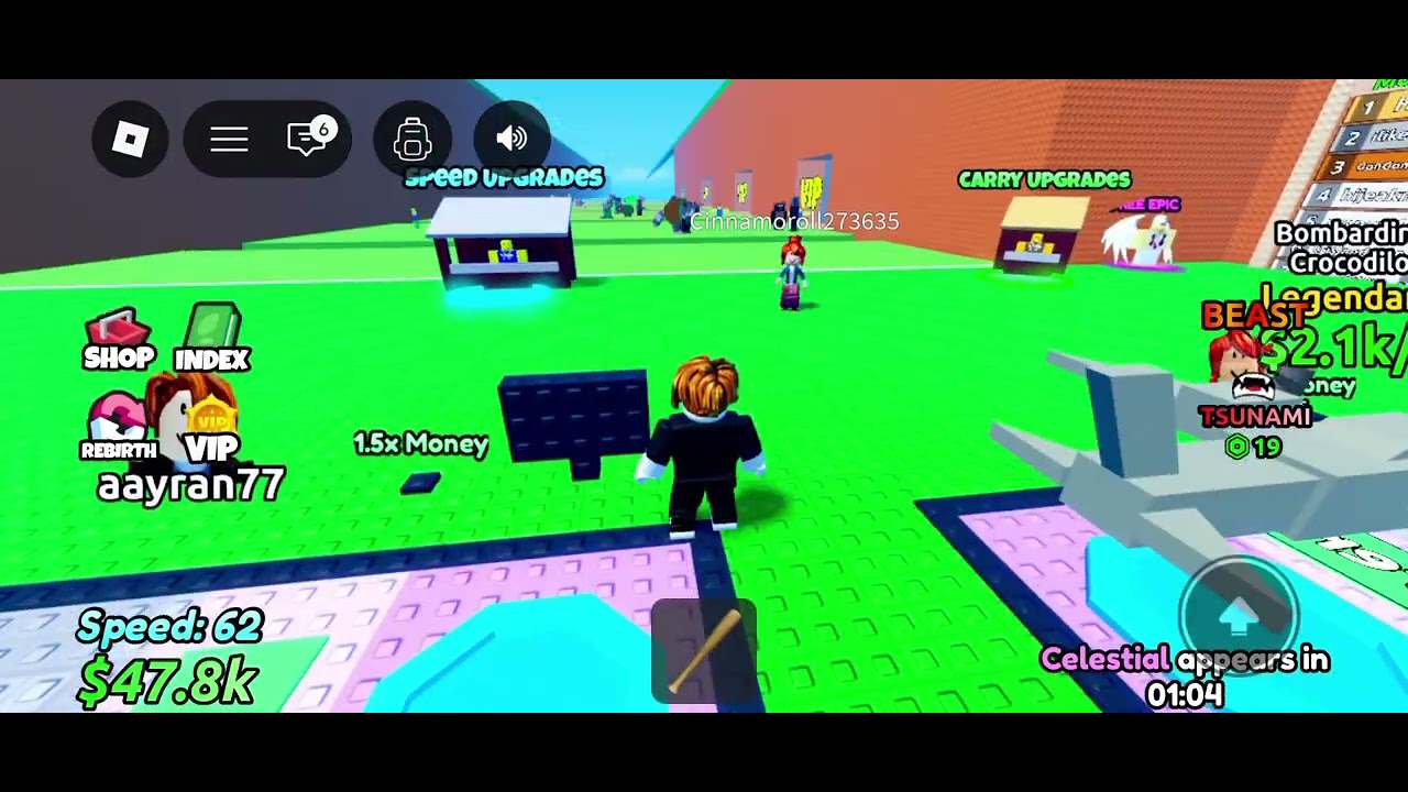 Escape for Tsunami brainrot starting video 