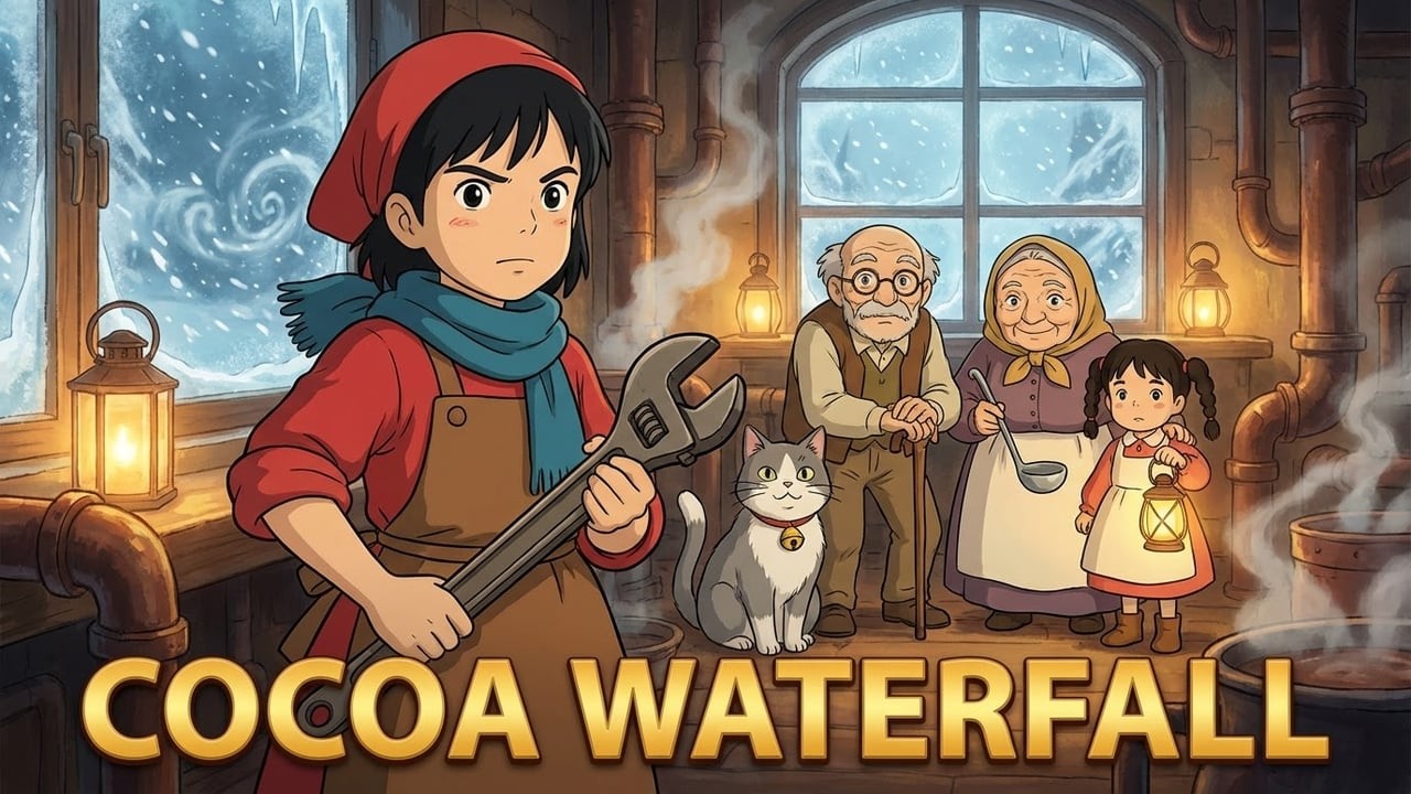 A Girl, Her Aunt, and the Warmest House in the Mountains | Cozy Animation