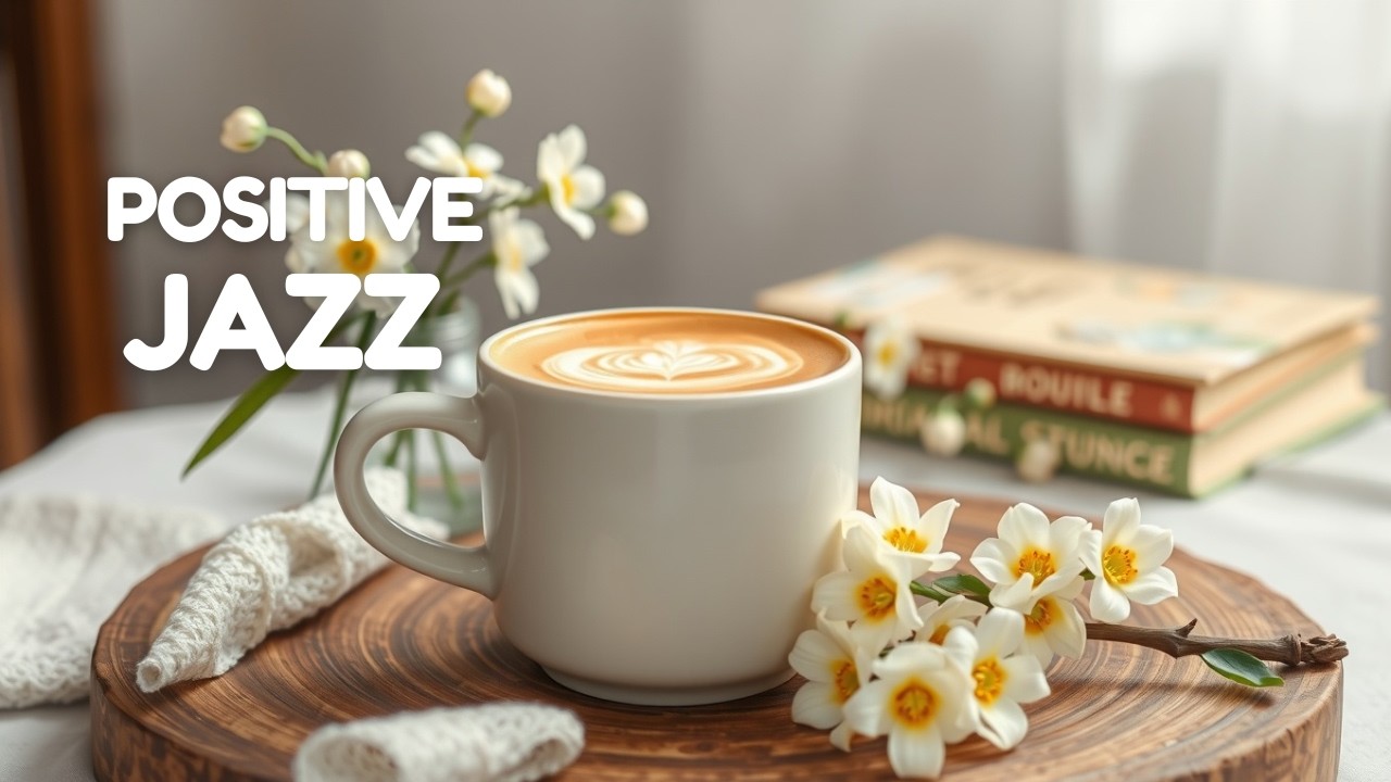 Happy Spring Jazz Piano ☕ Sweet Morning Coffee & Positive Bossa Nova for Uplifting Your Mood