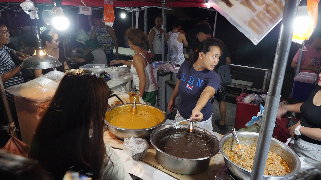 Amazing Filipino Night Market | Davilan Food Park Street Food Tour