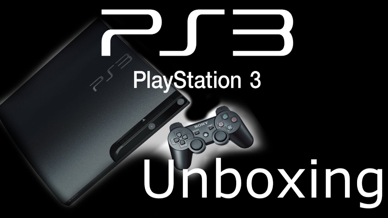 PS3 Slim Unboxing... (320 GB Model W/ PlayStation 3 Move Bundle)