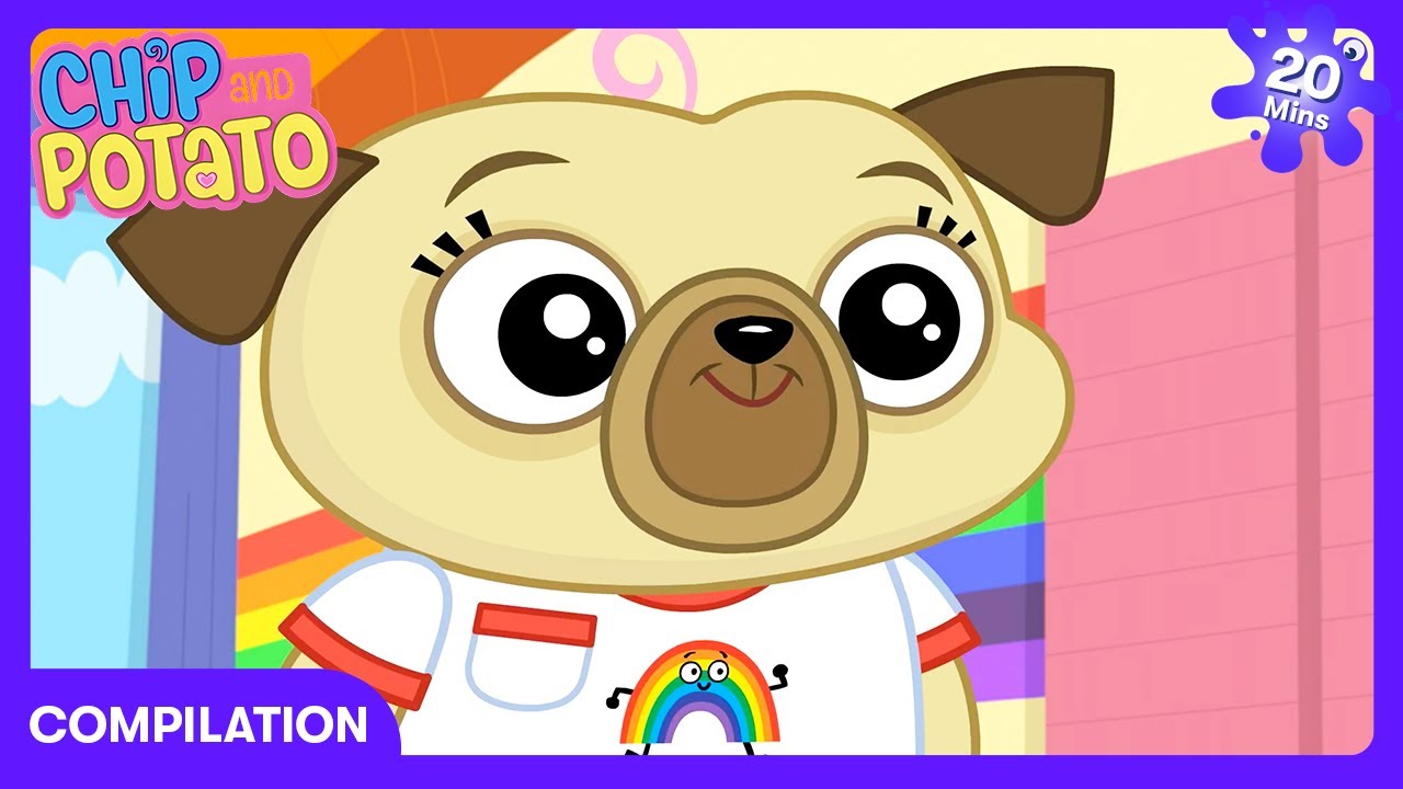 Chip and Potato - ¡Primer Día de Escuela! | Dibujos Infantiles | WildBrain Pequeña Ciudad Toon