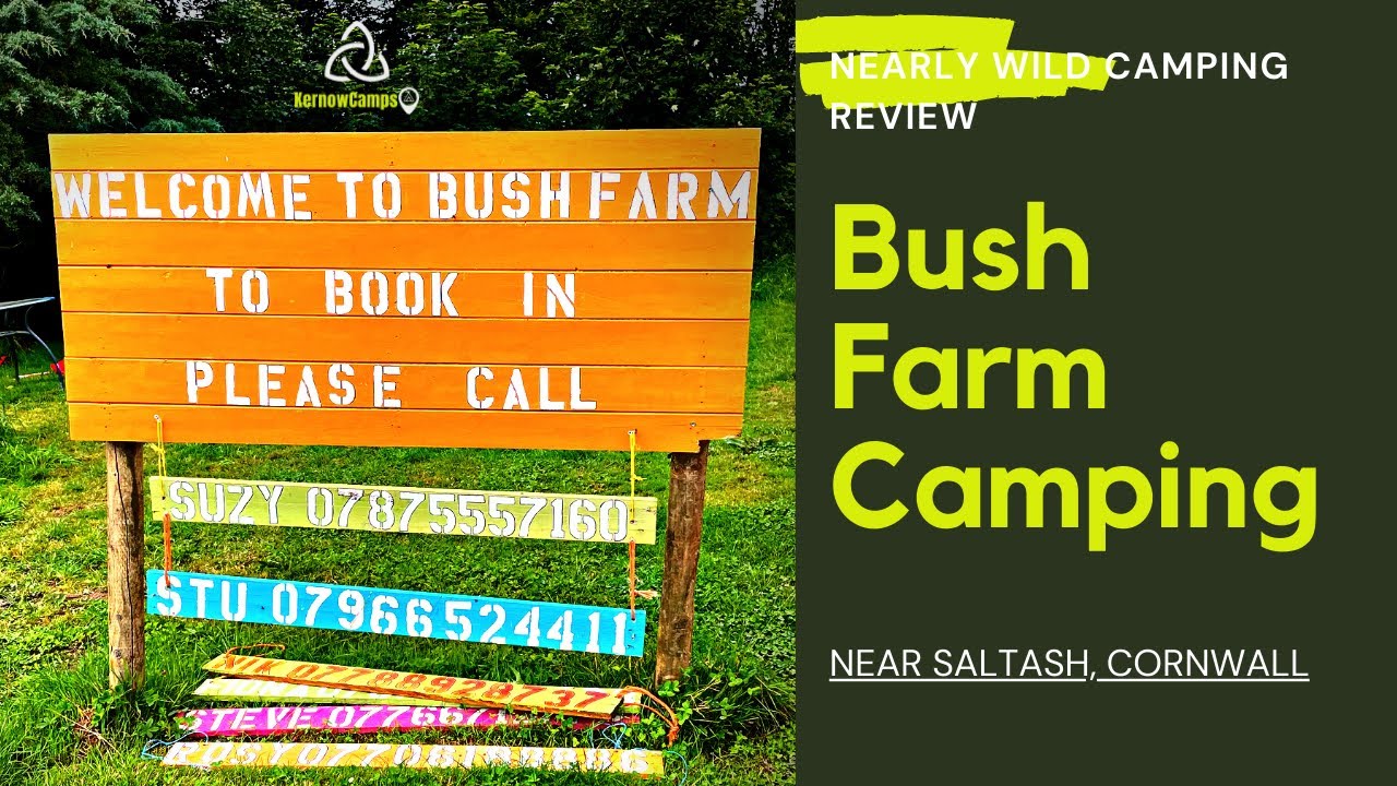 Bush Farm NEARLY Wild Camping Site Review