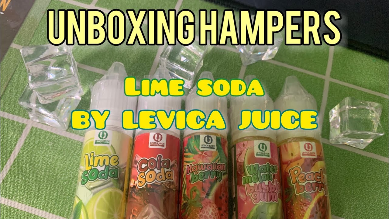 UNBOXING PAKET HAMPERS LIQUID TERBARU by LEVICA JUICE