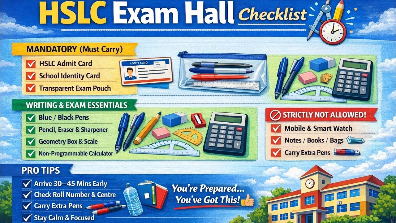 HSLC Exam Hallot Ki Ki Loi Jabo❓90% HSLC Students Don't Know THIS‼️HSLC Exam Trick 🤯