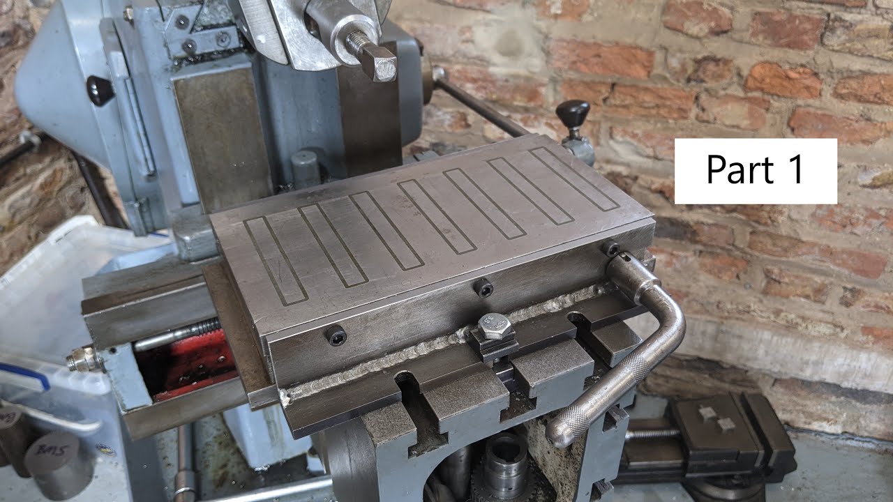 HS81 Magnetic vice for my shaper – Part 1
