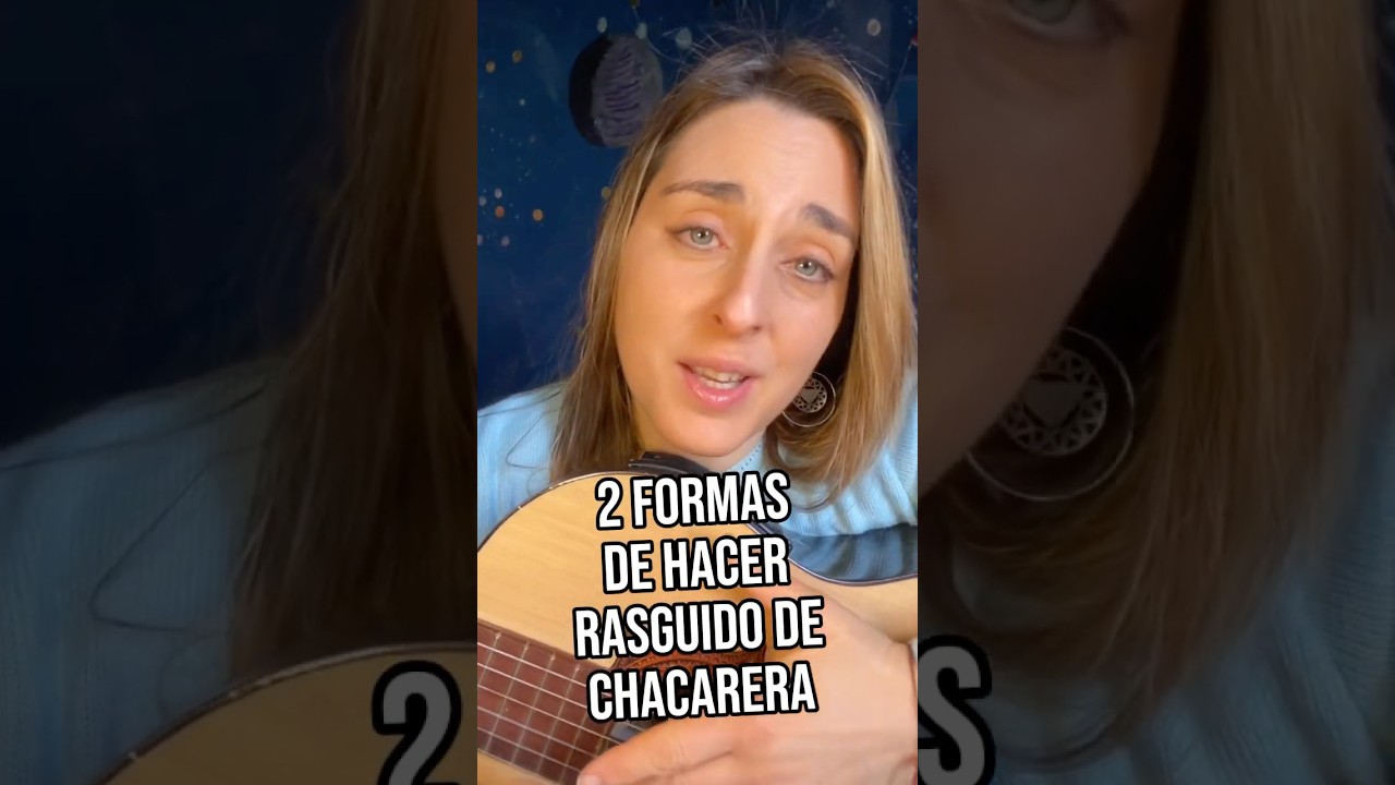 2 formas de hacer Rasguido de chacarera