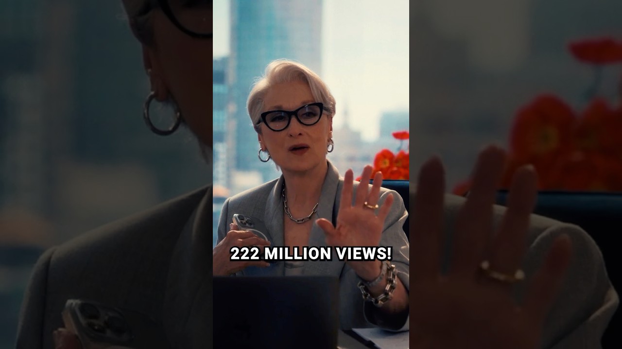 222 Million Views in ONE Day?! The Devil Wears Prada 2 Just Broke ALL Records!