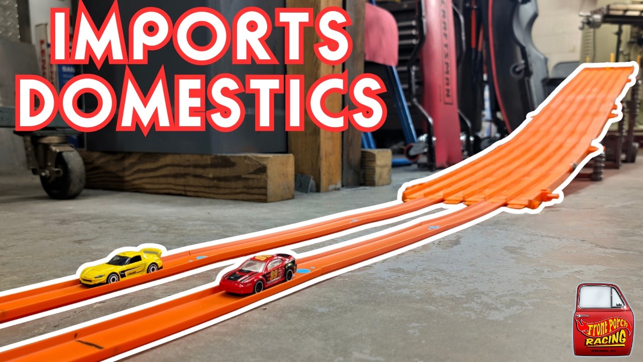 IMPORTS VS DOMESTIC HOT WHEELS RACING