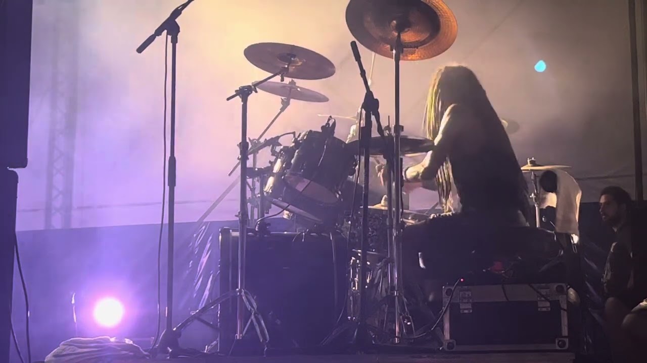 Pete “Commando” Sandoval - Sworn to the Black Drum Cam at Frantic Fest 2023