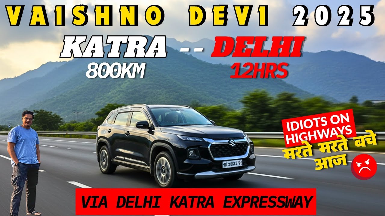 VAISHNO DEVI 2025 | EP5: KATRA TO DELHI NON STOP 800 | DELHI KATRA EXPRESSWAY #travelvlog #jammu 